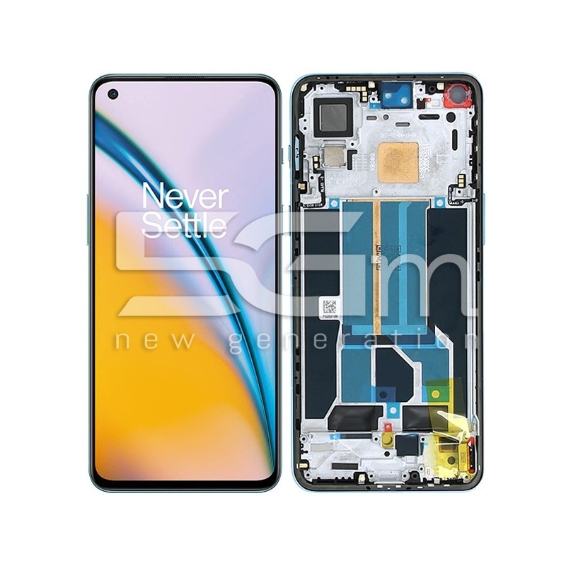 Display Touch + Frame Blue Haze OnePlus NORD 2 5G Ori