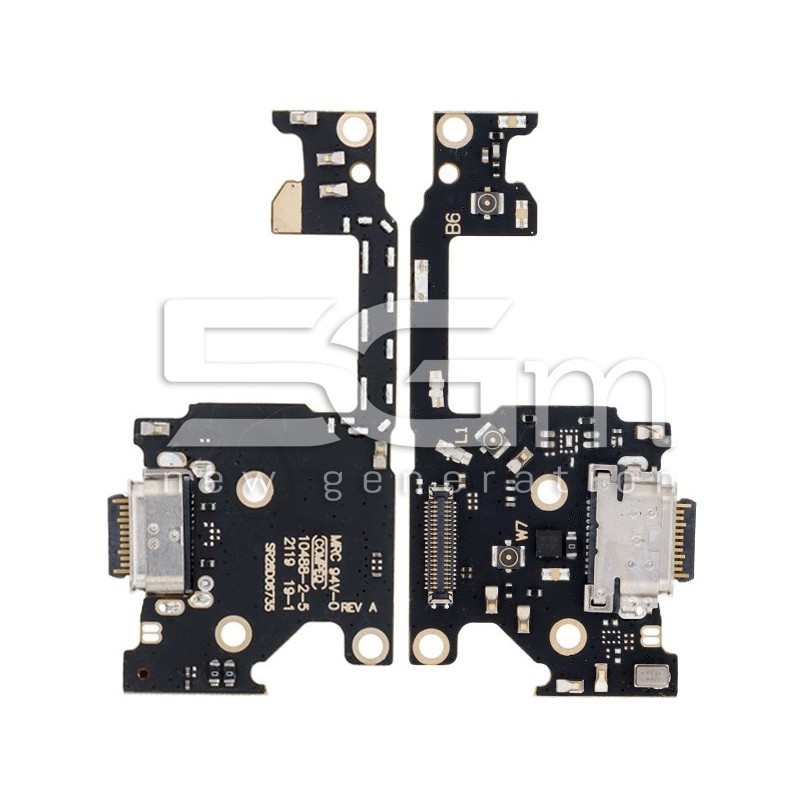Conector de Carregamento + Board Motorola Edge 20