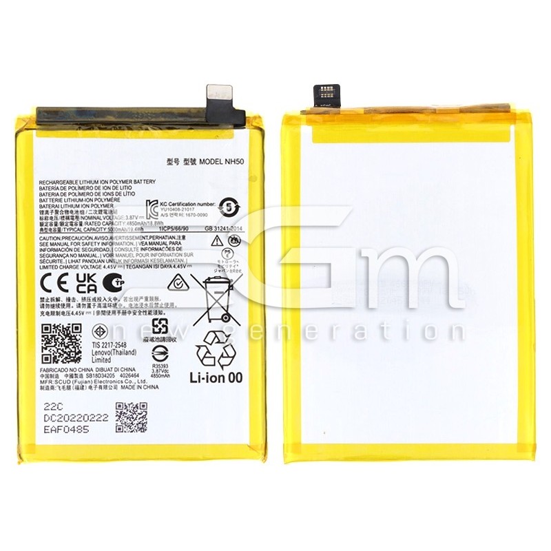 Battery NH50 5000mAh Moto G22 No Logo