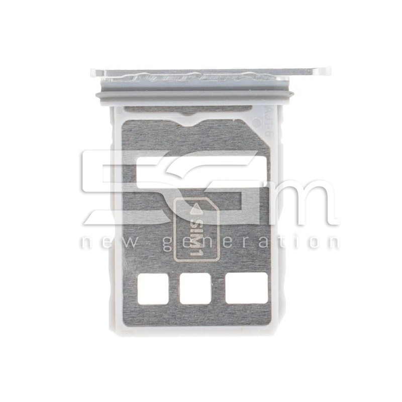 Sim Card Tray Silver Huawei P60 Pro