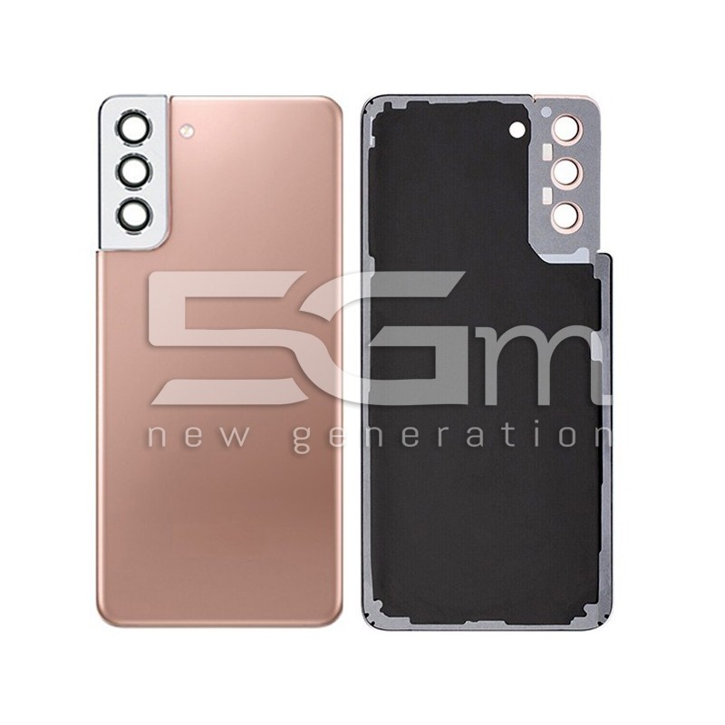 Rear Cover Gold + Camera Lens Samsung SM-G996 S21+ No Logo
