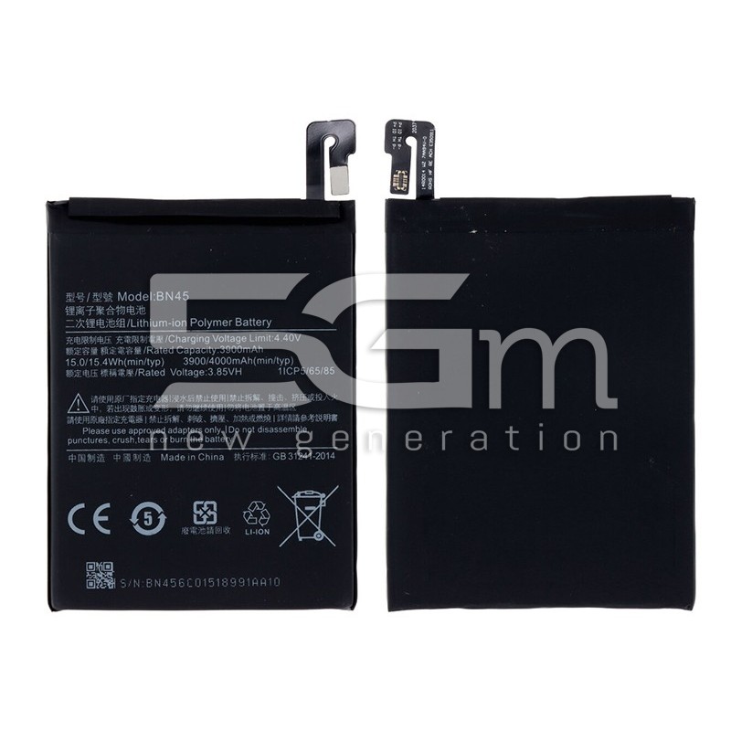 Battery BN45 4000mAh Xiaomi Redmi Note 5 No Logo