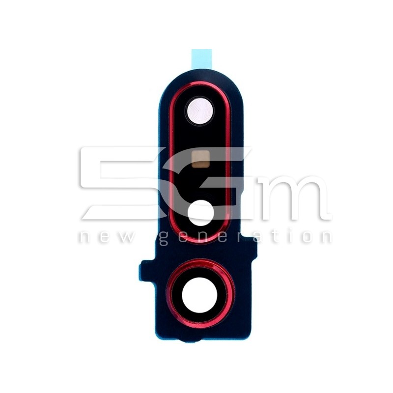 Vetrino Fotocamera + Frame Rosso Honor View 20