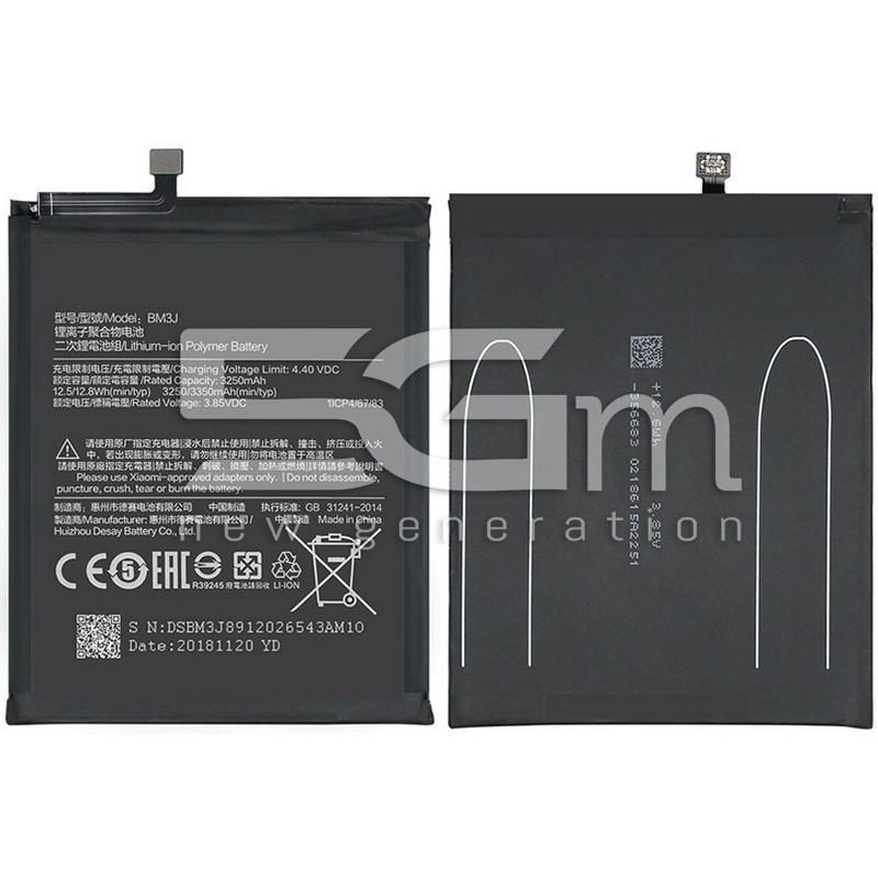 Battery BM3J 3250 mAh Xiaomi Mi8 Lite No Logo