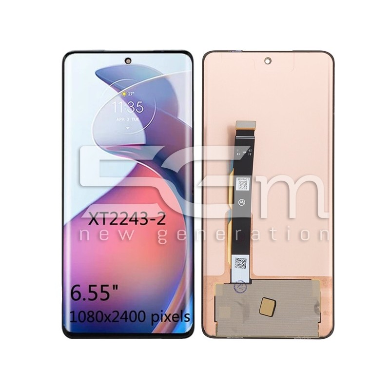 Display Touch Black Moto Edge 30 Fusion (Pulled)