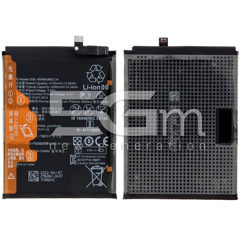 Battery HB486586ECW 4200mAh Huawei P40 Lite No Logo