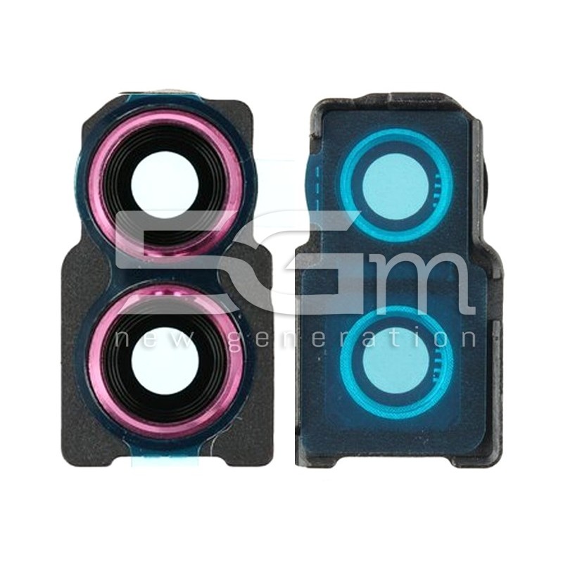 Rear Camera Lens + Frame Pink Honor 10 Lite