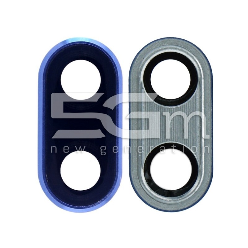 Rear Camera Lens + Frame Blu Honor 10