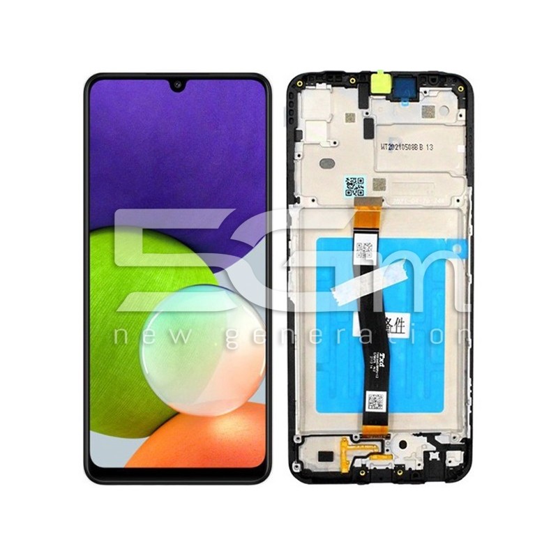 Ecrà Tàctil + Chassi Preto Samsung SM-A226 A22 5G Ori
