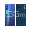 Retro Cover Blu + Vetrino Camera Xiaomi Mi 9 No Logo