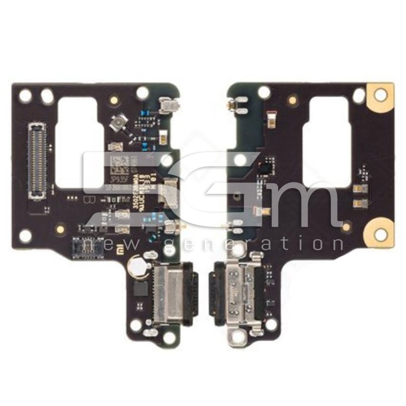Conector de Carregamento + Board Xiaomi Mi 9 Lite Ori