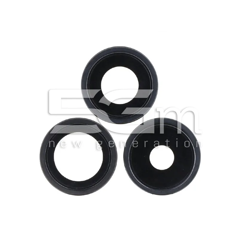 Vetrini Camera Posteriore + Frame Black Titanium iPhone 15 Pro