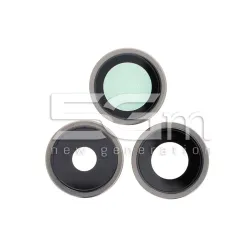 Rear Camera Lens + Frame Natural Titanium iPhone 15 Pro
