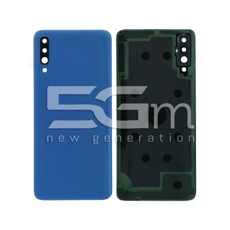Rear Cover Blue + Camera Lens Samsung SM-A705 A70 No Logo