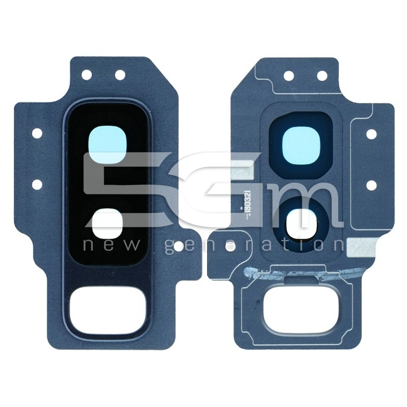 Back Camera Lens + Frame Blue Samsung SM-G965 S9 Plus