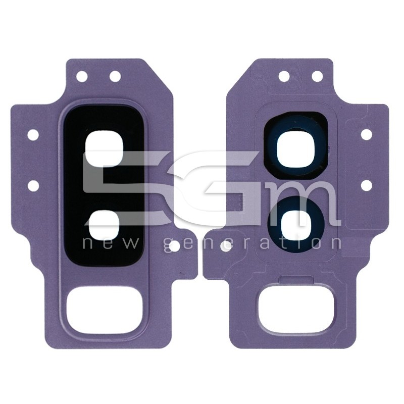 Vetrino Fotocamera + Frame Purple Samsung SM-G965 S9 Plus