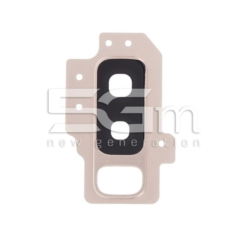 Vetrino Fotocamera + Frame Gold Samsung SM-G965 S9 Plus