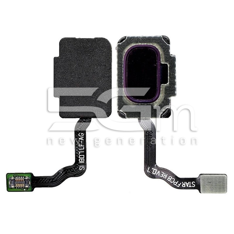 Home Button Purple Flat Cable Samsung SM-G960 S9