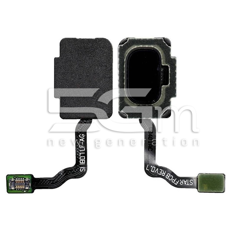 Home Button Silver Flat Cable Samsung SM-G960 S9