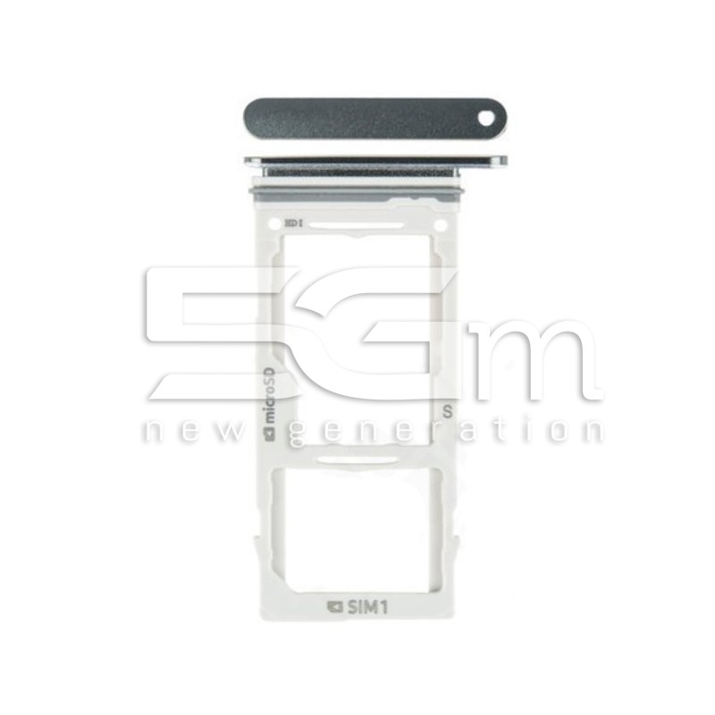 Supporto Dual Sim Card/SD Card Nero Samsung SM-G960 S9