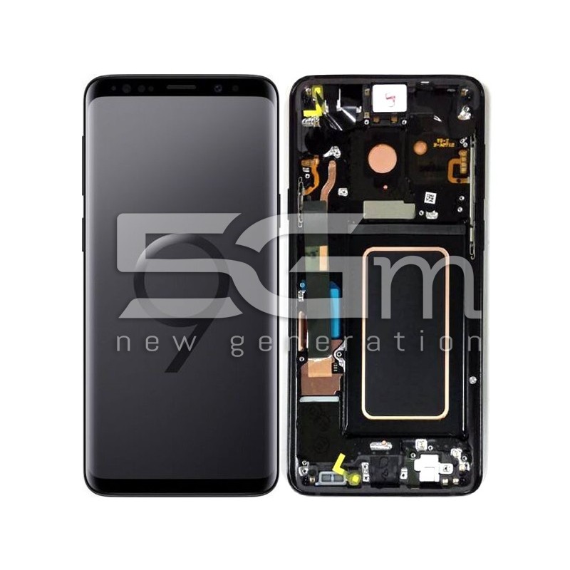 Display Touch + Frame Black Samsung SM-G965 S9 Plus Ori