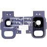 Vetrino Camera Posteriore + Frame Blu Samsung SM-G960 S9
