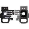 Vetrino Camera Posteriore + Frame Silver Samsung SM-G960 S9