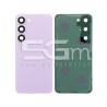 Retro Cover Lavender + Vetrino Camera Samsung SM-S911 S23 No Logo