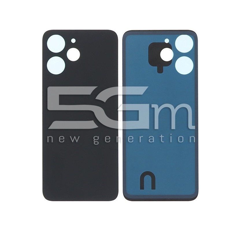 Rear Cover Midnight Black Xiaomi Redmi 12 4G No Logo