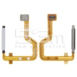 Fingerprint Flex Cable Satin Silver Moto G32
