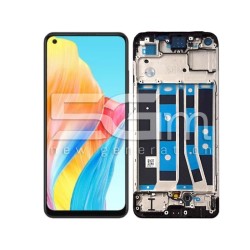 Display Touch + Frame Black OPPO A78 4G (Pulled)