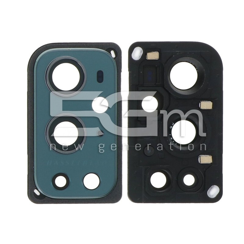 Vetrino Camera Posteriore + Frame Pine Green OnePlus 9 Pro