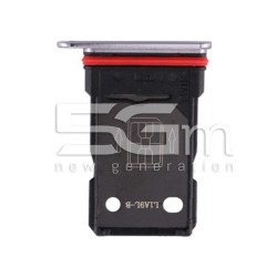 Sim Card + Micro SD Tray Silver OnePlus 7T