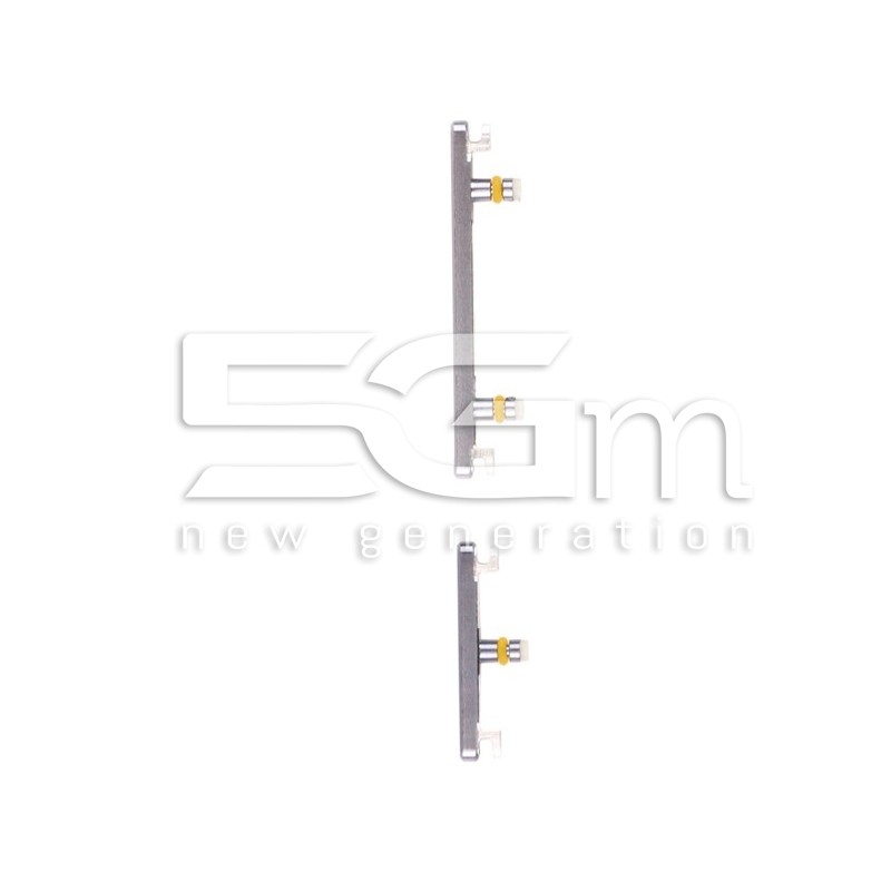 Power Button + Volume External Silver OnePlus 7T