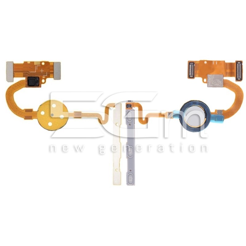 Fingerprint Flex Cable Silver Google Pixel 5
