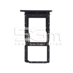 Sim Card + Micro SD Tray Black Huawei P Smart Z
