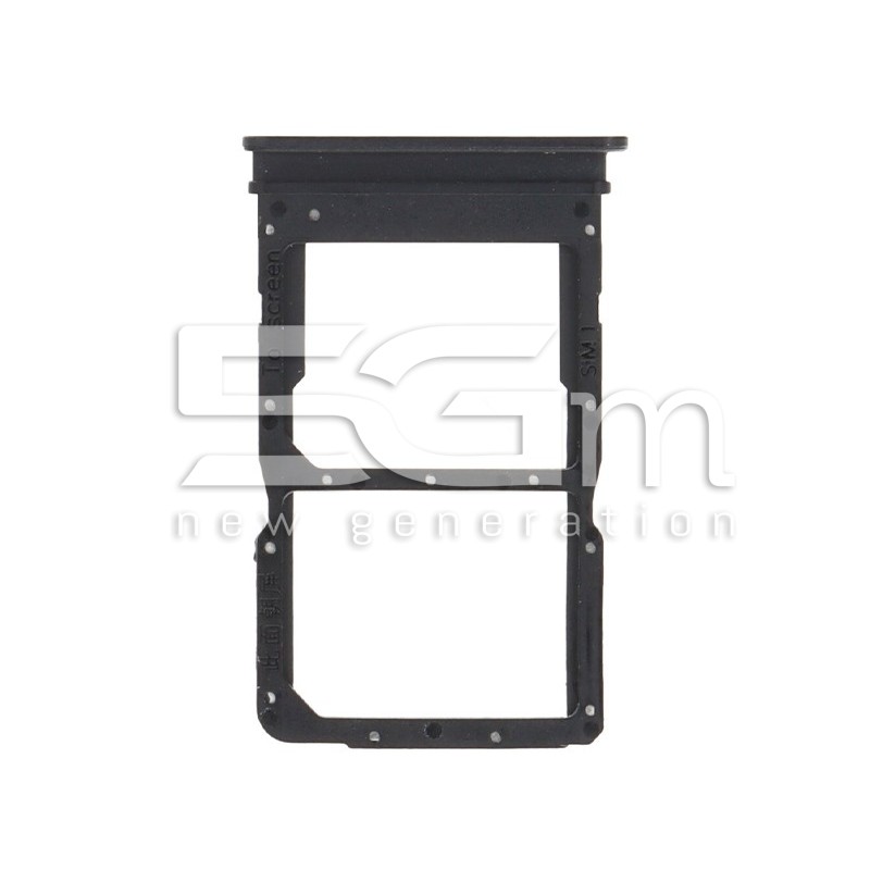Dual Sim Card Tray Midnight Black Honor X8a