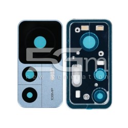 Rear Camera Lens + Frame Blue Xiaomi 12T