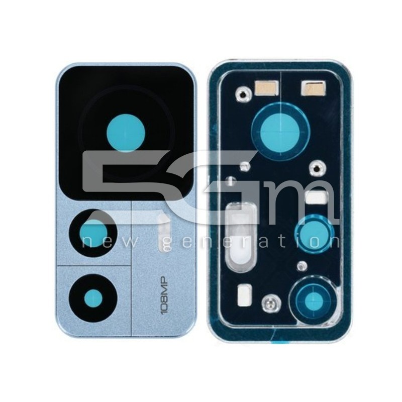 Rear Camera Lens + Frame Blue Xiaomi 12T