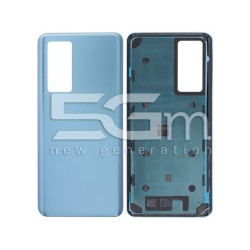 Retro Cover Blu Xiaomi 12T 5G - 12T Pro 5G No Logo