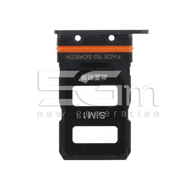 Dual Sim Card Tray Black Xiaomi 12 - 12X