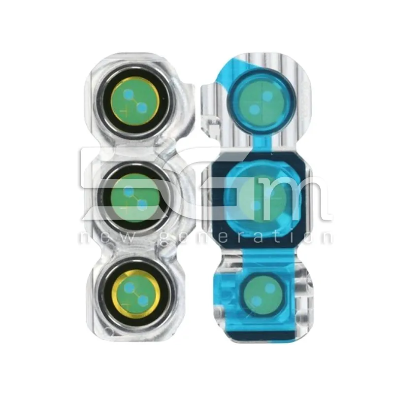 Vetrino Camera Posteriore + Frame White Samsung SM-A546 A54 5G