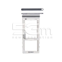 Dual Sim Card + Micro SD Tray Cosmic Grey Samsung SM-G988 S20 Ultra 5G Ori