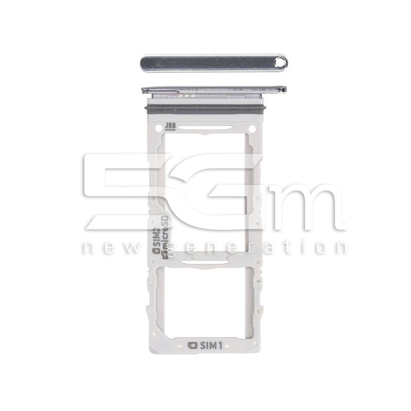 Dual Sim Card + Micro SD Tray Cosmic Grey Samsung SM-G988 S20 Ultra 5G Ori