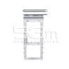 Dual Sim Card + Micro SD Tray Cloud White Samsung SM-G988 S20 Ultra 5G Ori