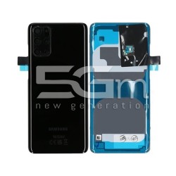 Rear Cover Black + Camera Lens Samsung SM-G985 S20+ Ori