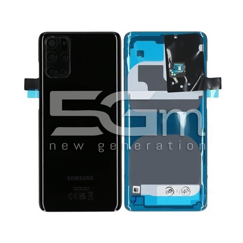Rear Cover Black + Camera Lens Samsung SM-G985 S20+ Ori