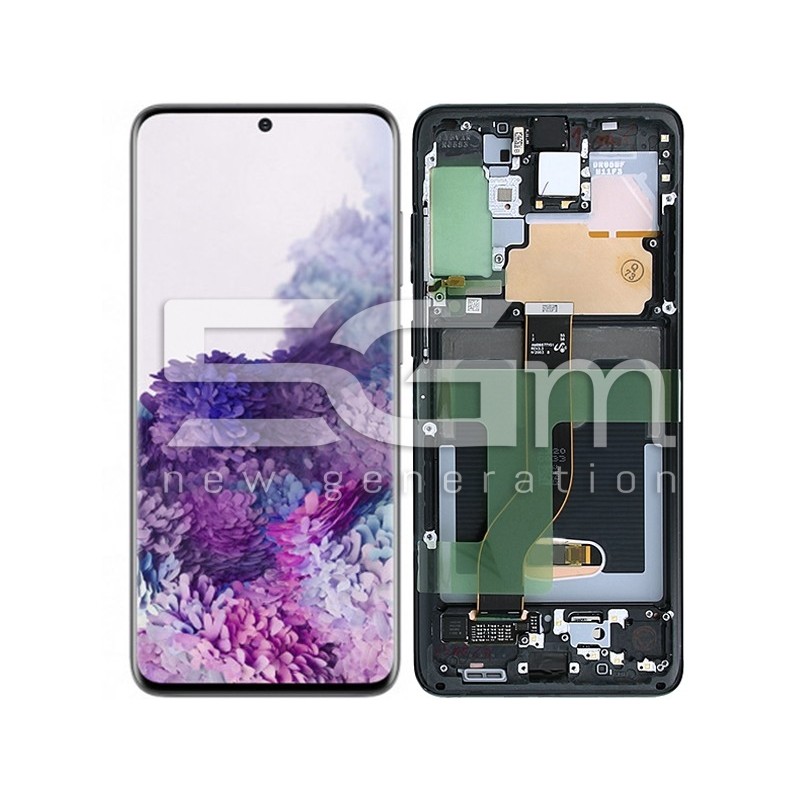 Display Touch + Frame Black Samsung SM-G985 - G986 S20+ Ori