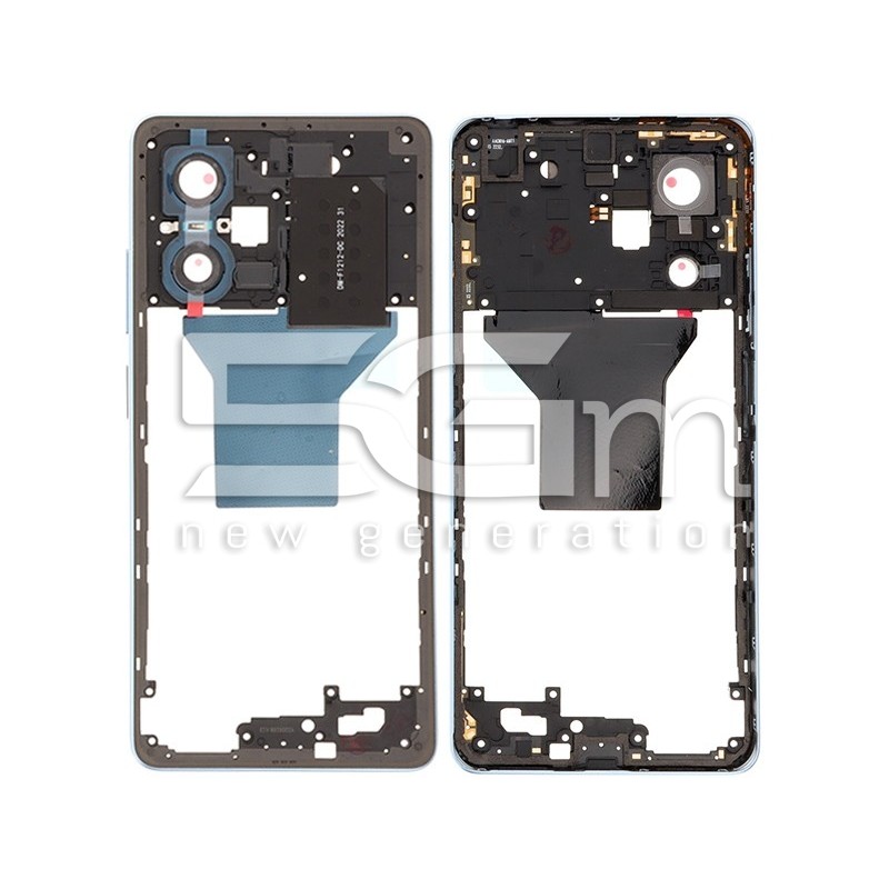 Middle Frame Blue Xiaomi Poco X5 Pro 5G