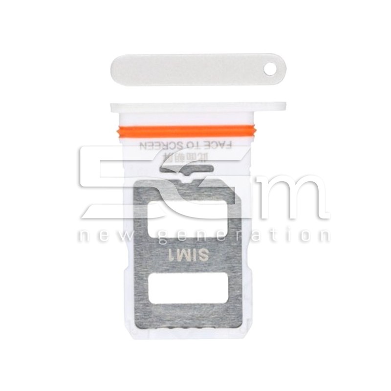 Dual Sim Card Tray Polor White Xiaomi Redmi Note 12 Pro+ 5G